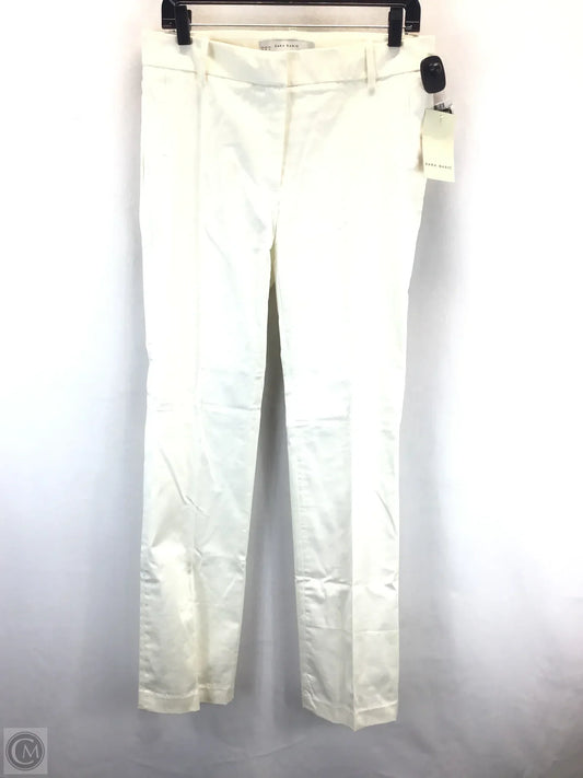 Pants Dress By Zara Basic In White, Size: 8