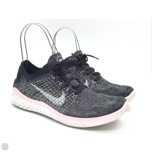 Shoes Athletic By Nike In Black & Pink, Size: 10