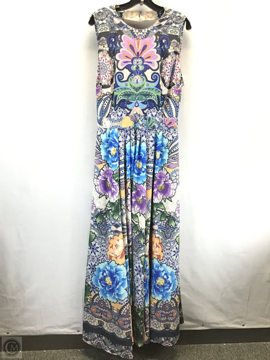 Dress Casual Maxi By Asos In Multi-colored, Size: 16