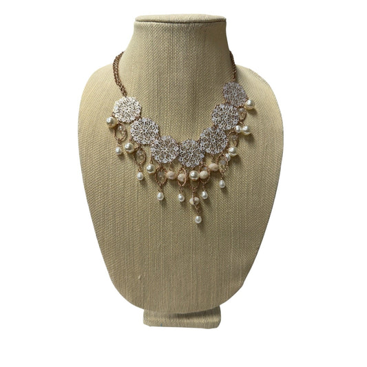 Necklace Statement  In Bronze