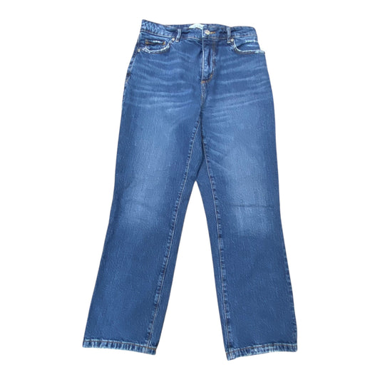 Jeans Straight By Loft In Blue Denim, Size:2