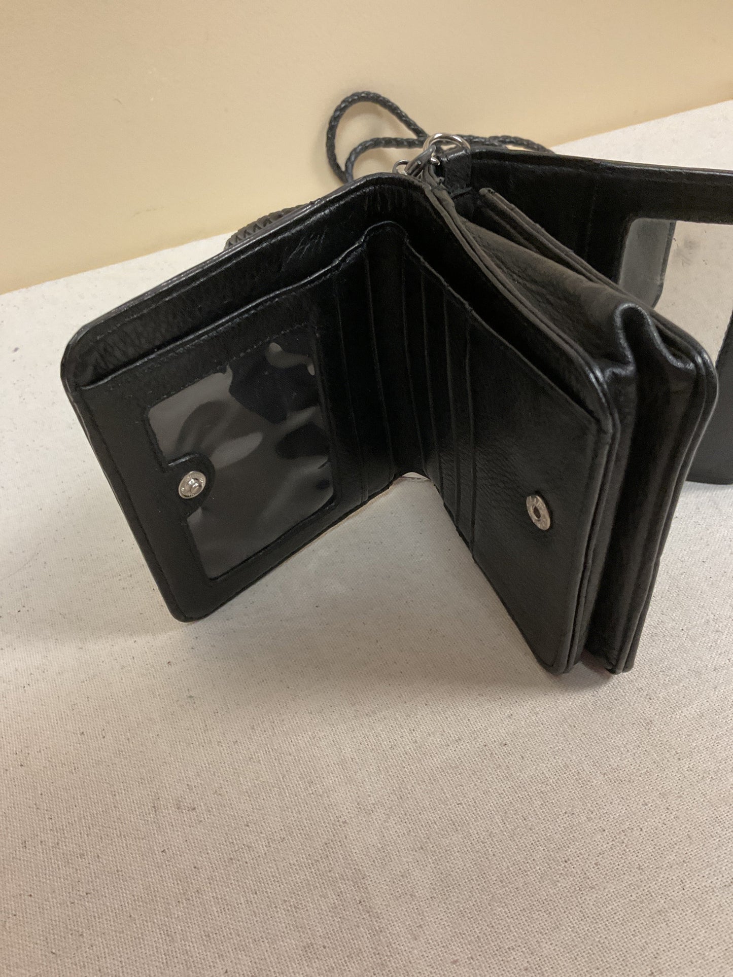 Crossbody Leather By Brighton In Black, Size:Small