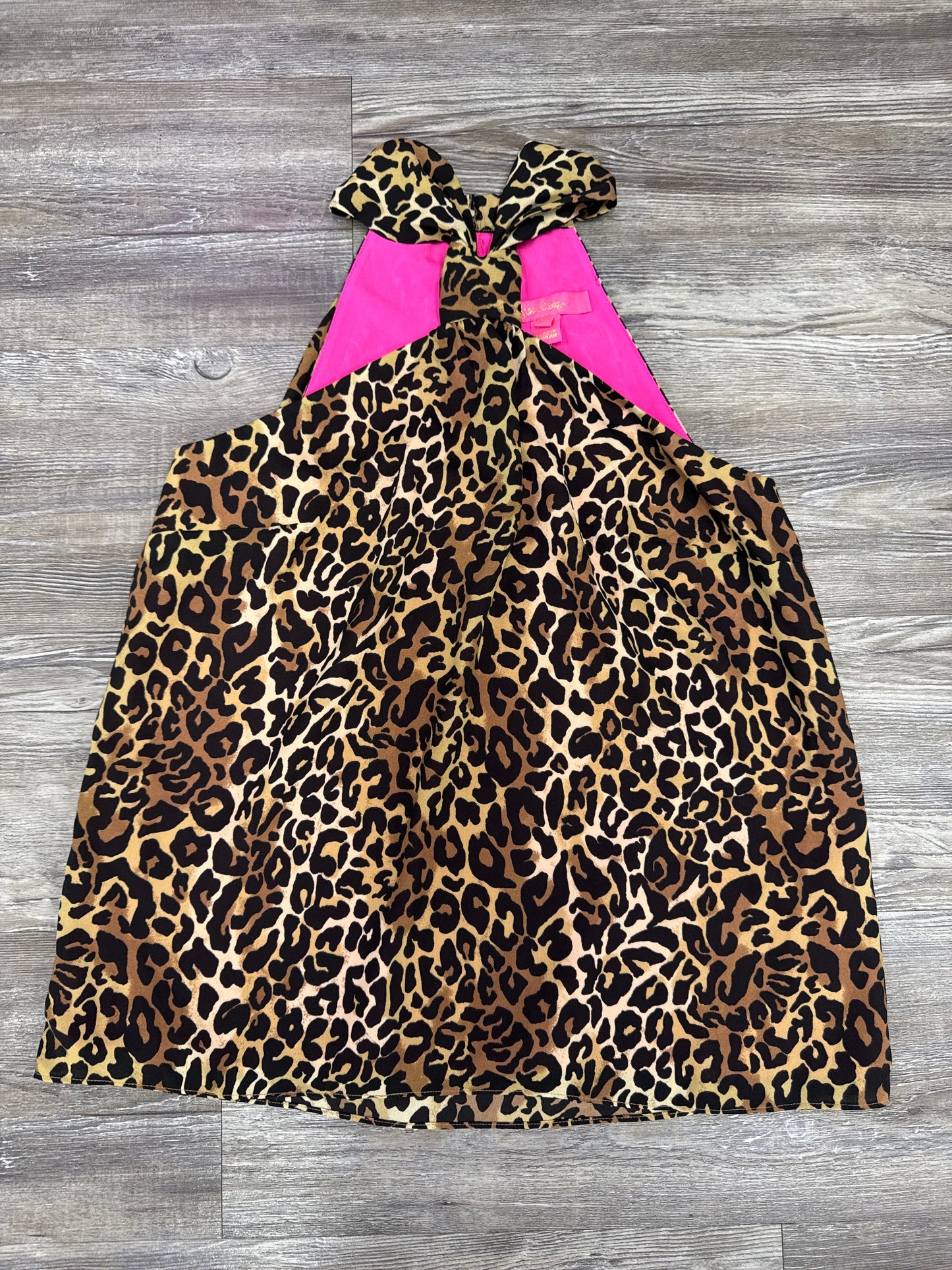 Top Sleeveless Designer By Lilly Pulitzer In Animal Print, Size:Xxs