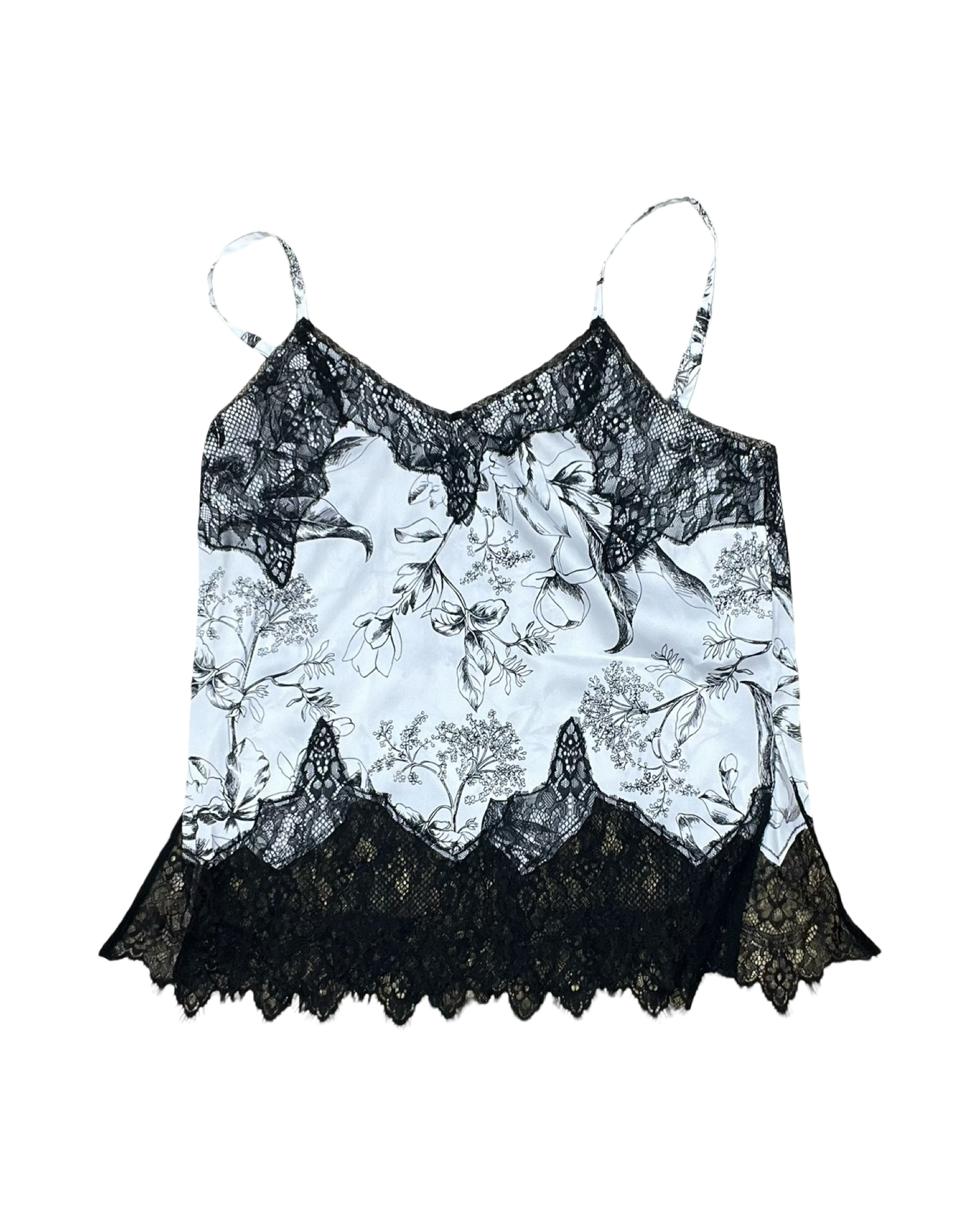 Top Cami By White House Black Market In Black & White, Size:Xs