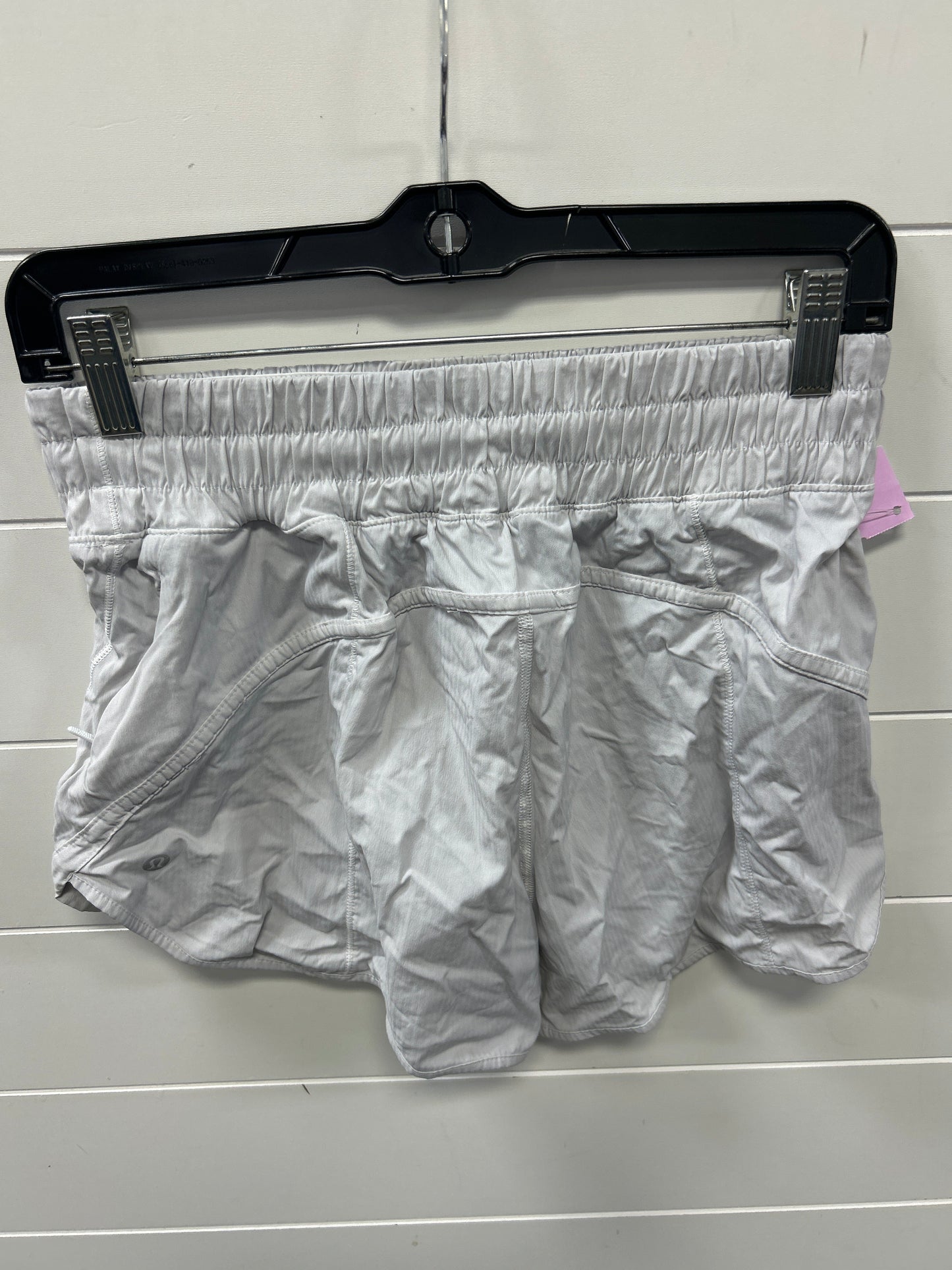 Athletic Shorts By Lululemon In White, Size:8