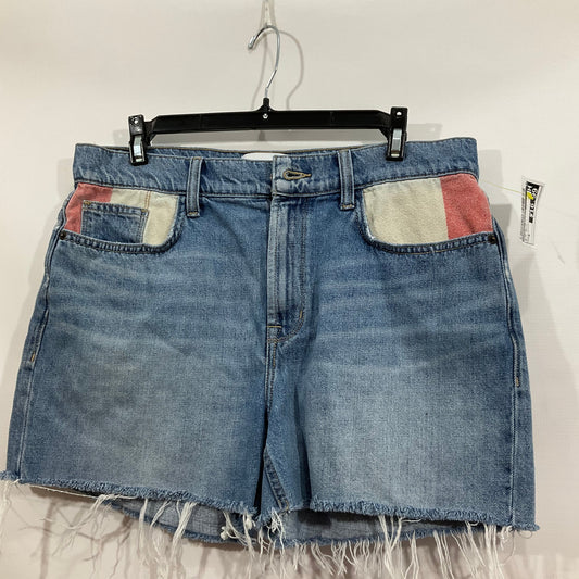 SHORTS by CURRENT ELLIOTT In BLUE DENIM, Size: 6