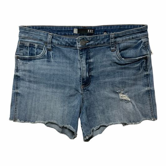 Shorts By Kut In Blue Denim, Size:12