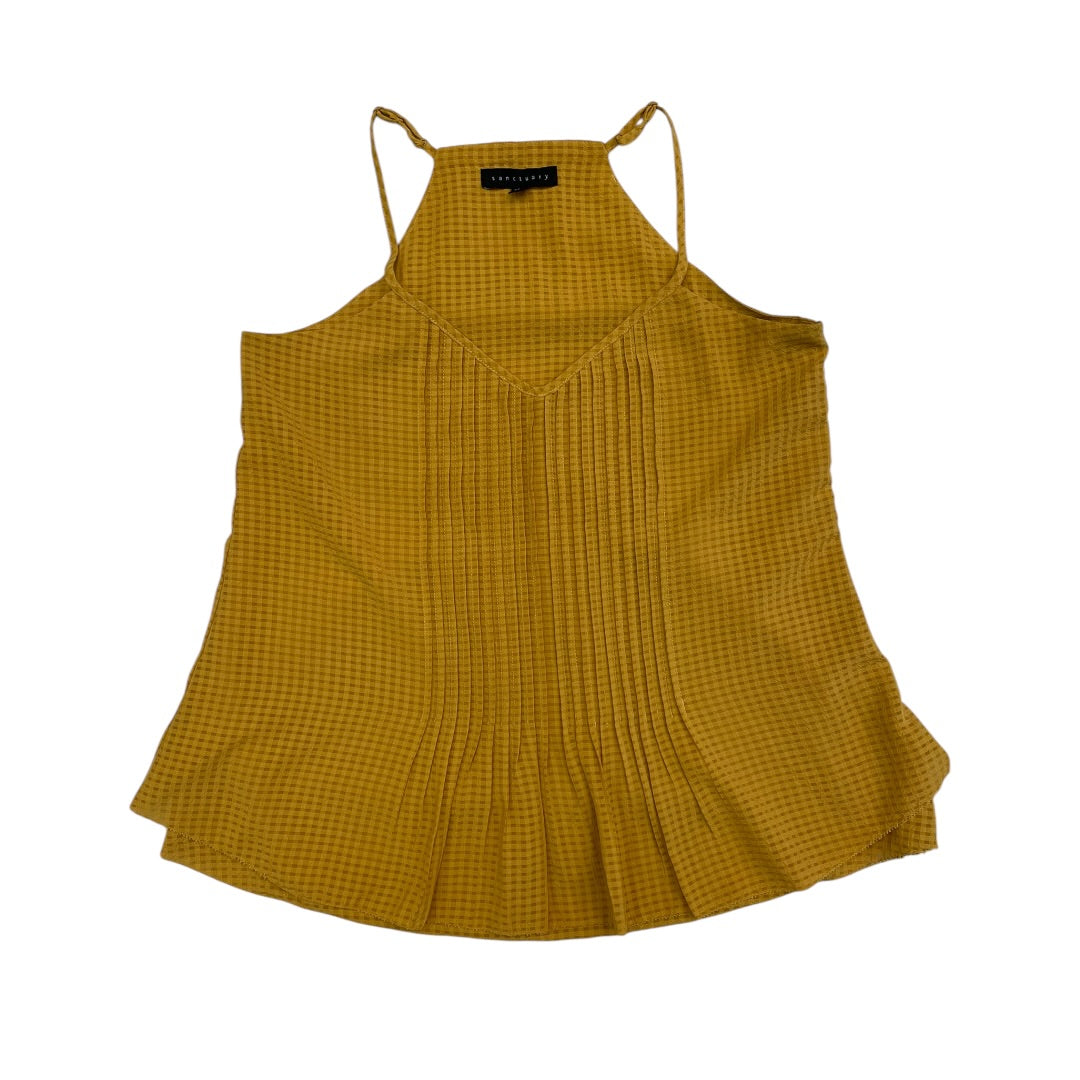 Top Sleeveless By Sanctuary In Yellow, Size:Xs