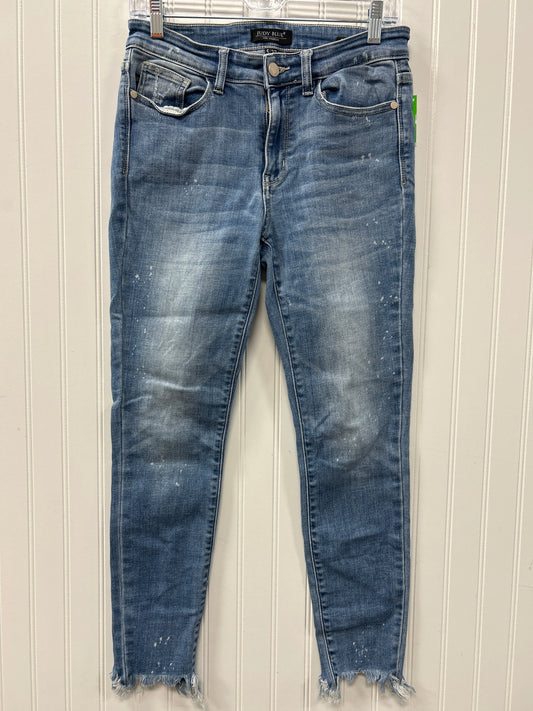 Jeans Skinny By Judy Blue In Blue Denim, Size:4