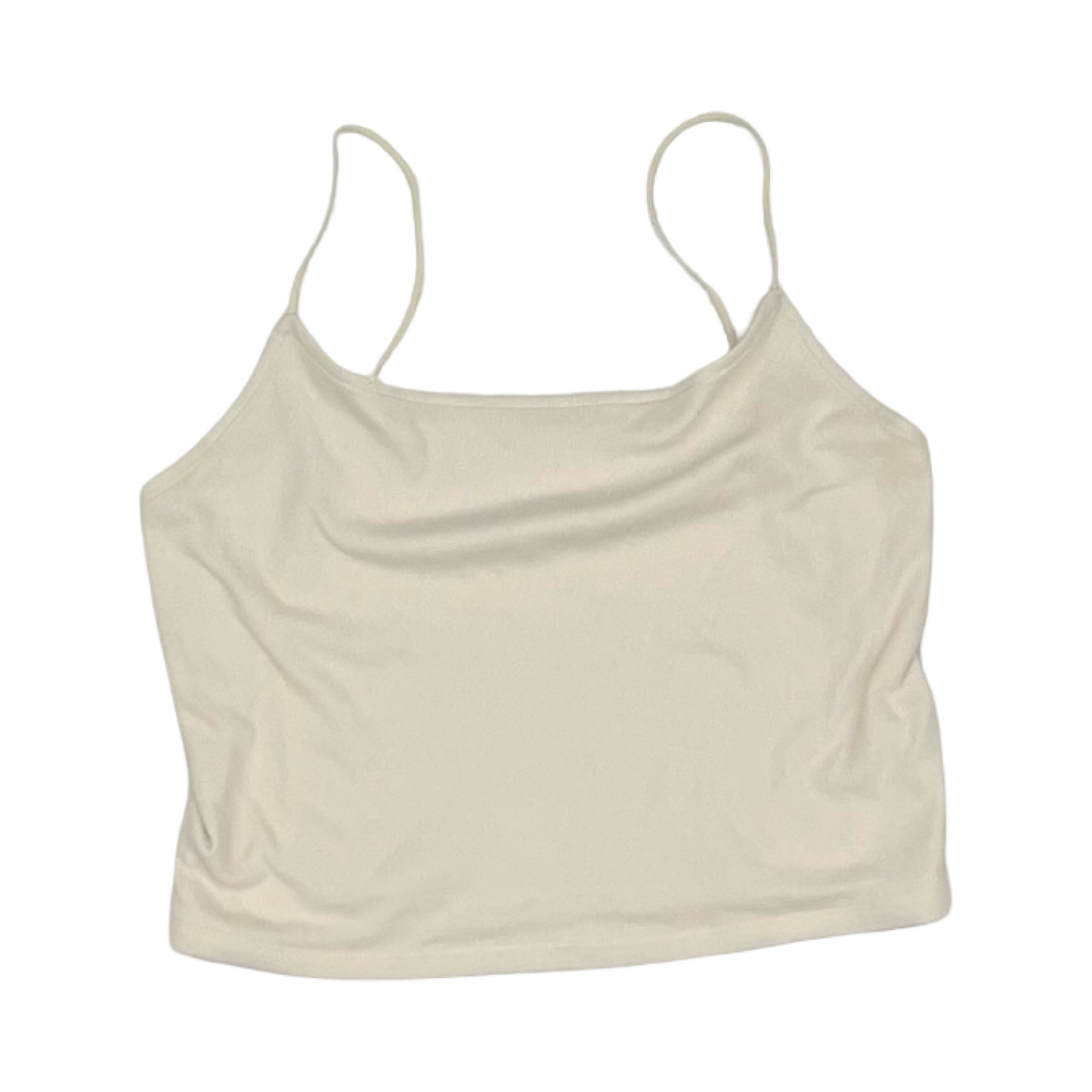 Tank Top By American Eagle In Cream, Size:L