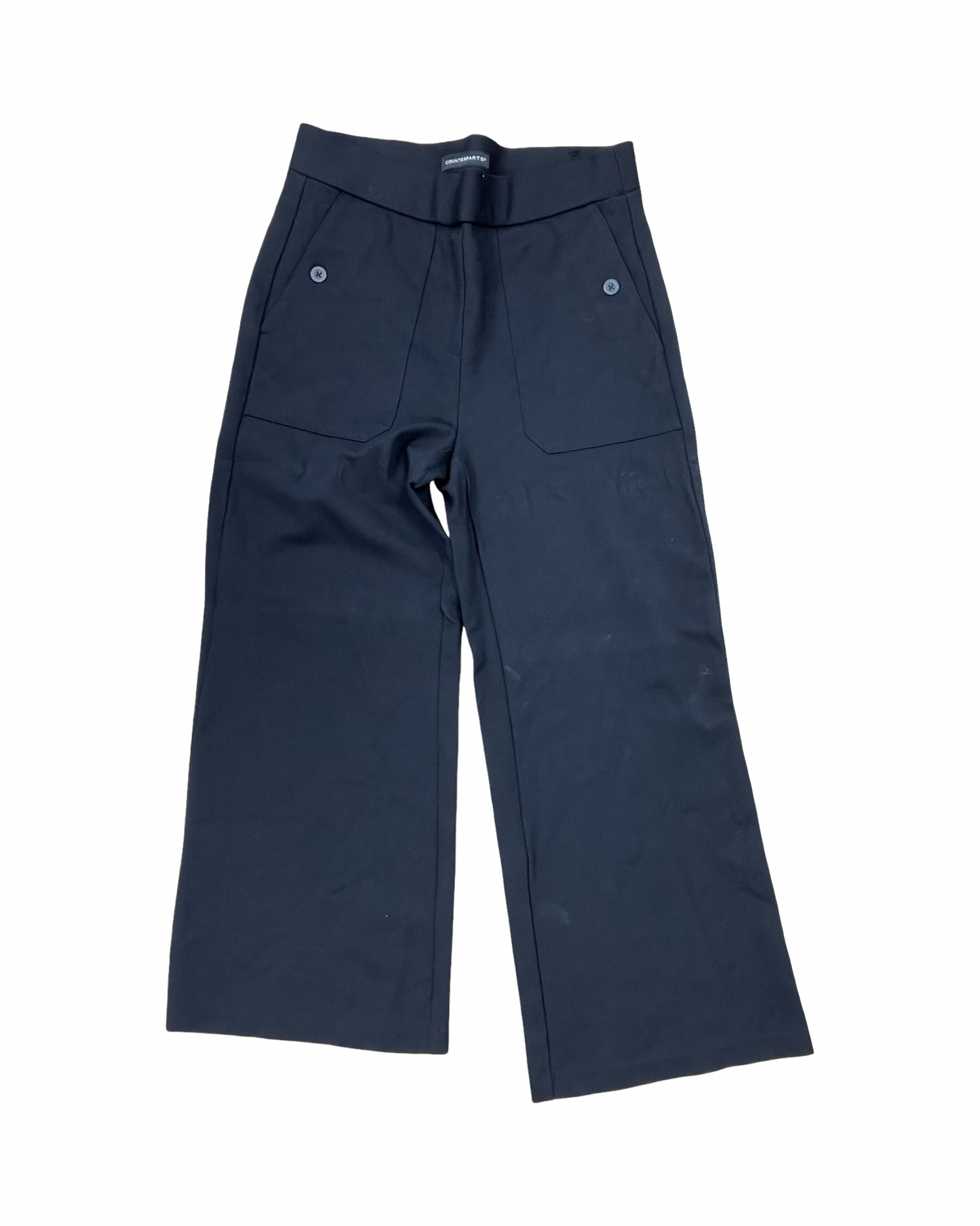 Pants Cropped By Counterparts In Black, Size:S