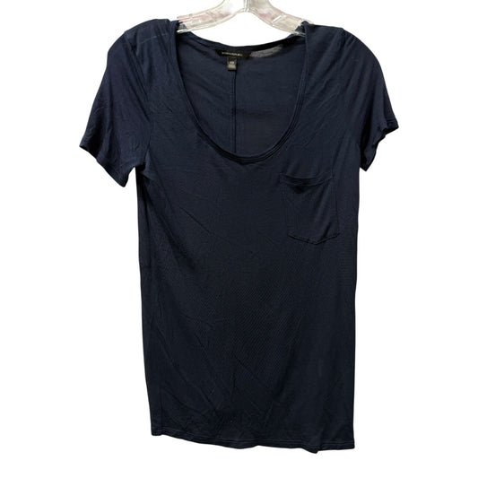 Top Ss Basic By Banana Republic In Blue, Size:Xs