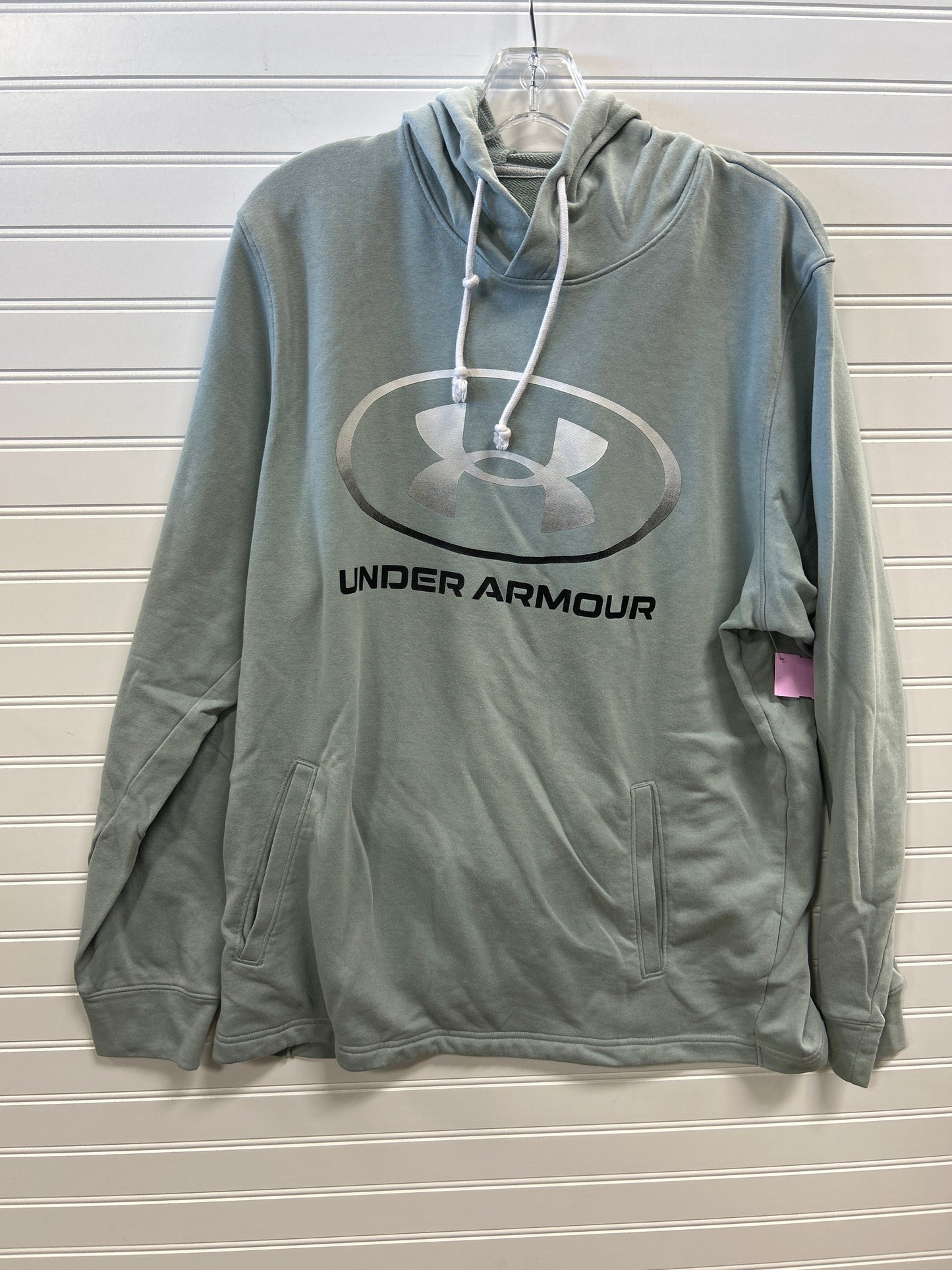 Athletic Sweatshirt Hoodie By Under Armour In Green, Size:Xl