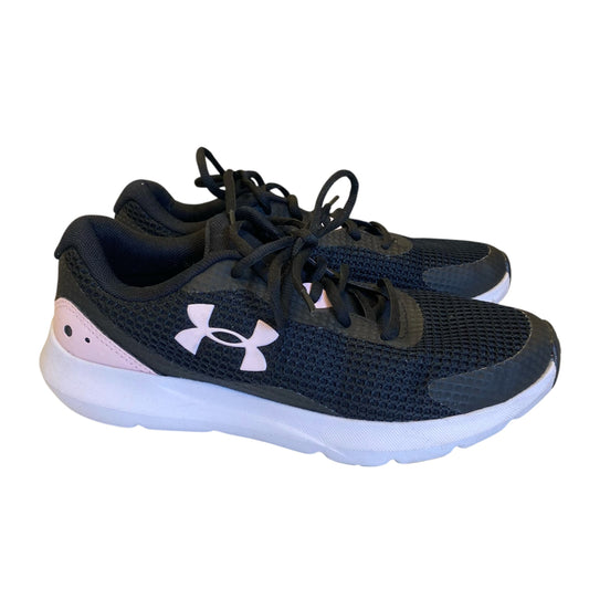 Shoes Athletic By Under Armour In Black, Size:8.5