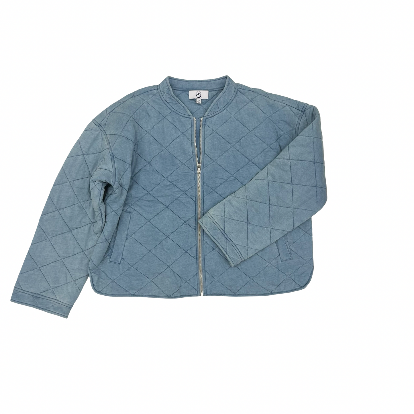Jacket Puffer & Quilted By Lou And Grey In Blue, Size:Xxl