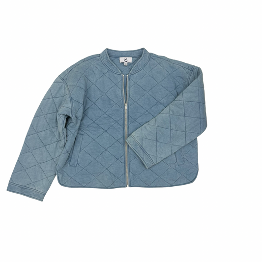 Jacket Puffer & Quilted By Lou And Grey In Blue, Size:Xxl