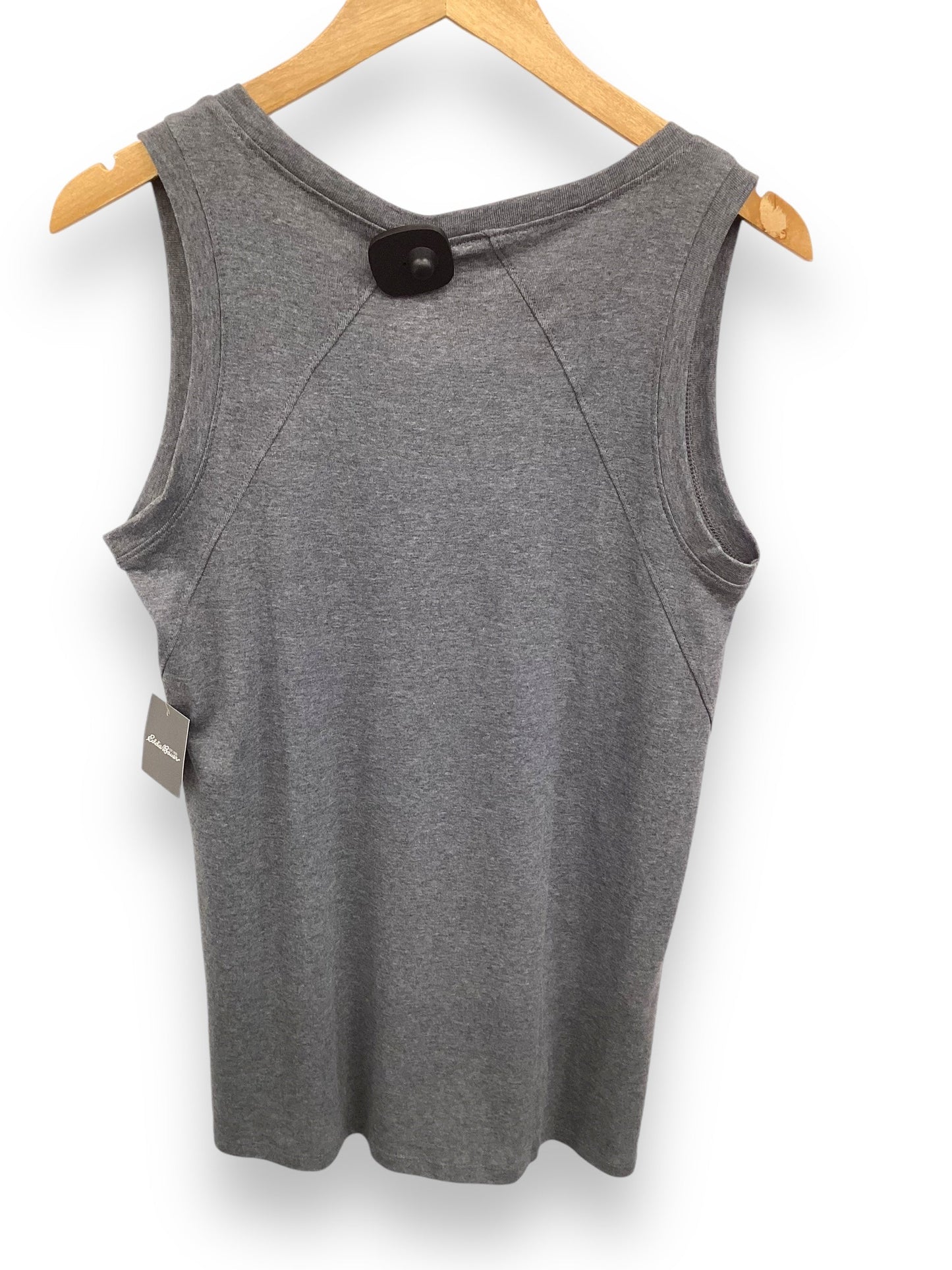 Top Sleeveless By Eddie Bauer In Grey, Size: M