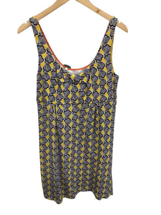 Dress Casual Midi By Boden In Yellow, Size: 6