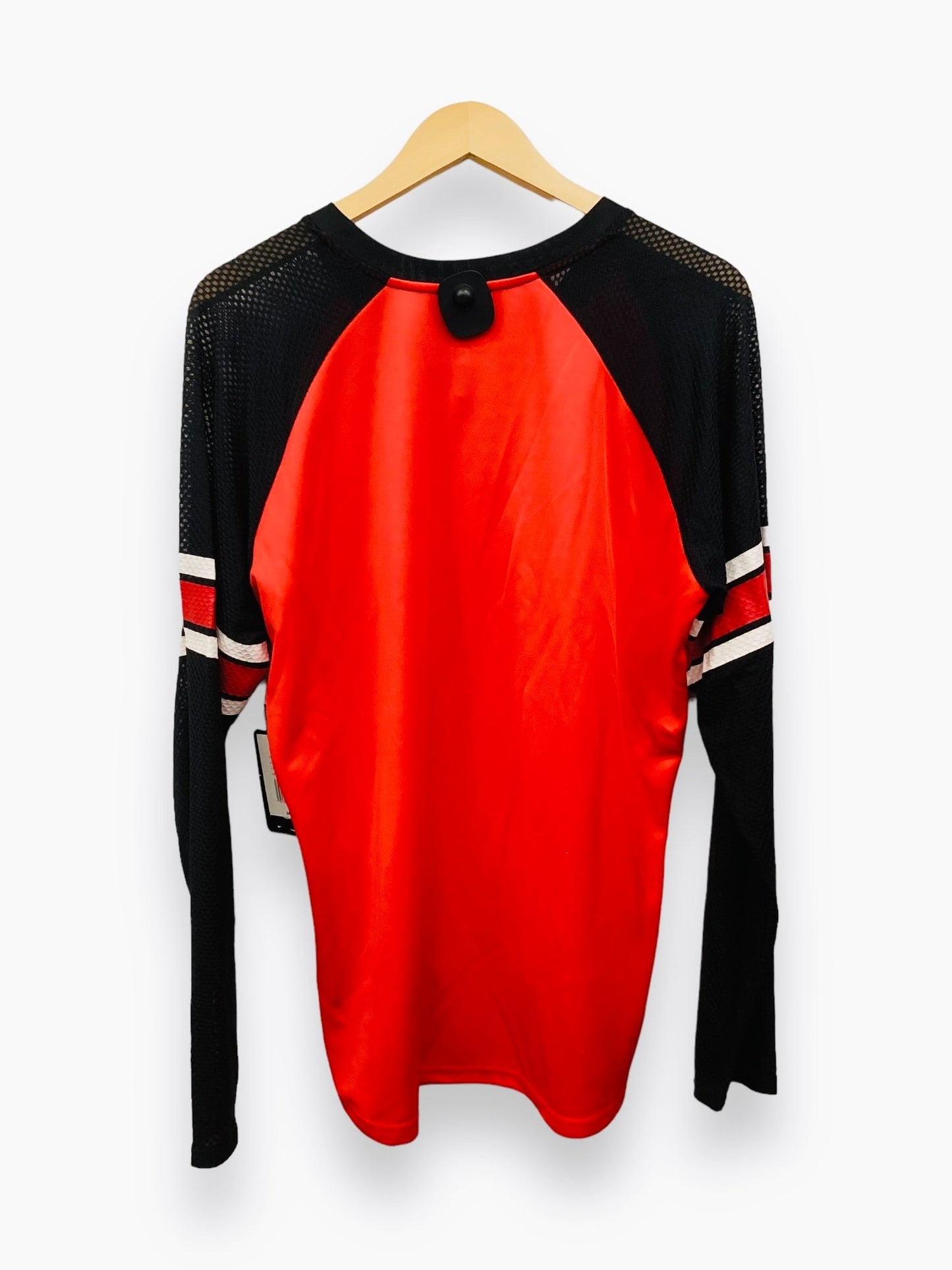 NWT Red Athletic Top Long Sleeve Crewneck Nhl, Size Xxl