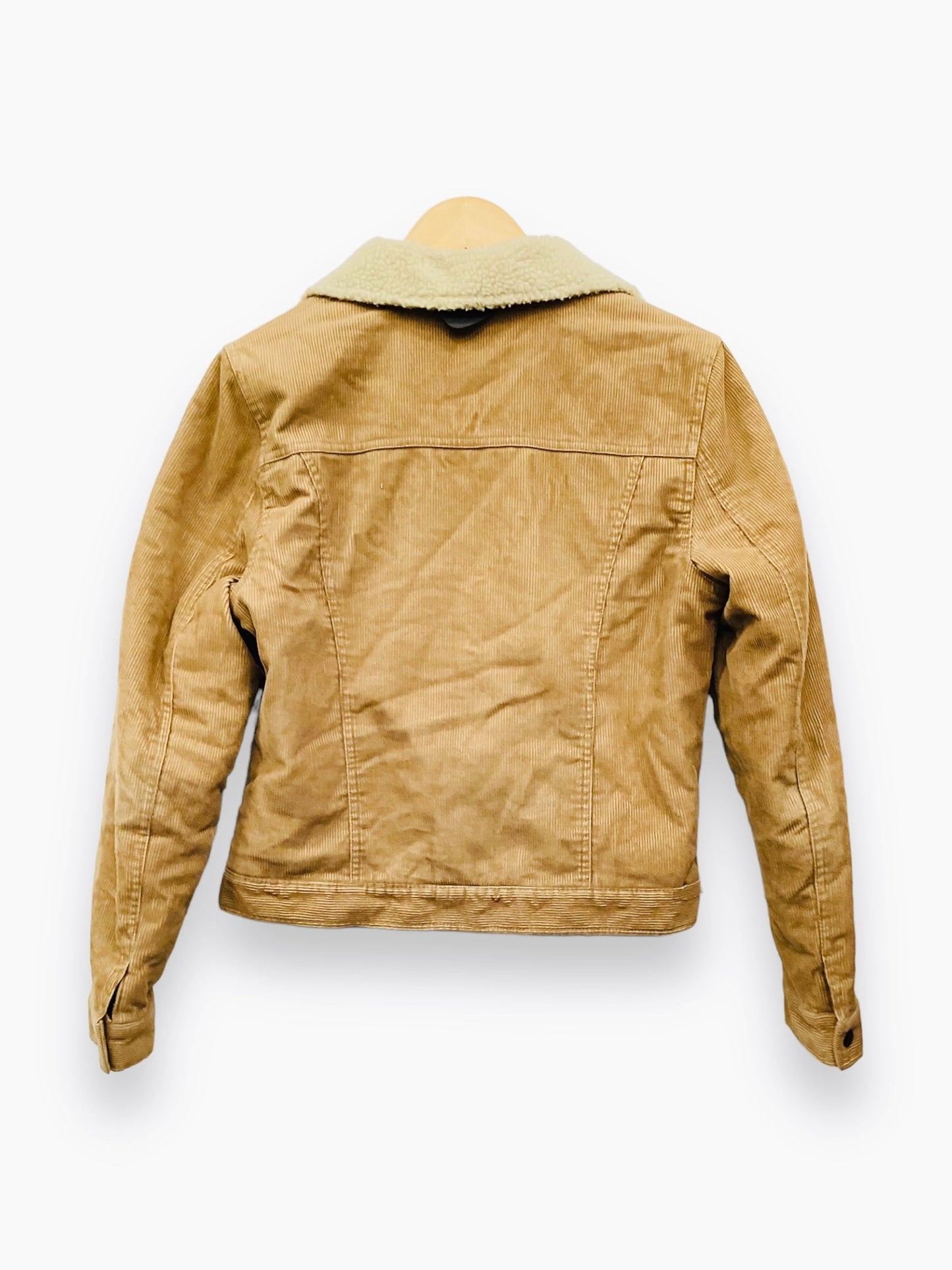 Tan Jacket Fleece Kenneth Cole, Size 8