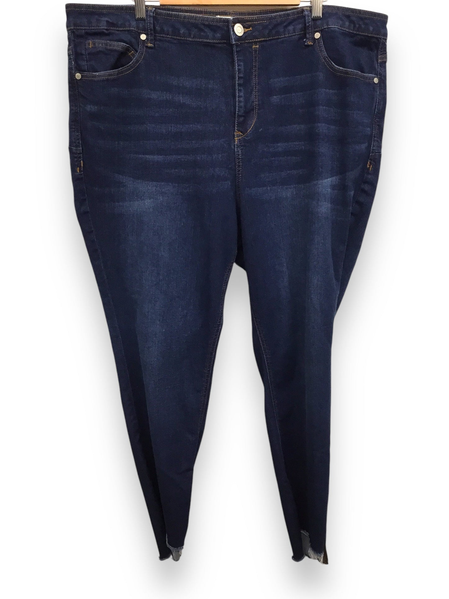 Jeans Straight By Eloquii In Blue, Size: 24