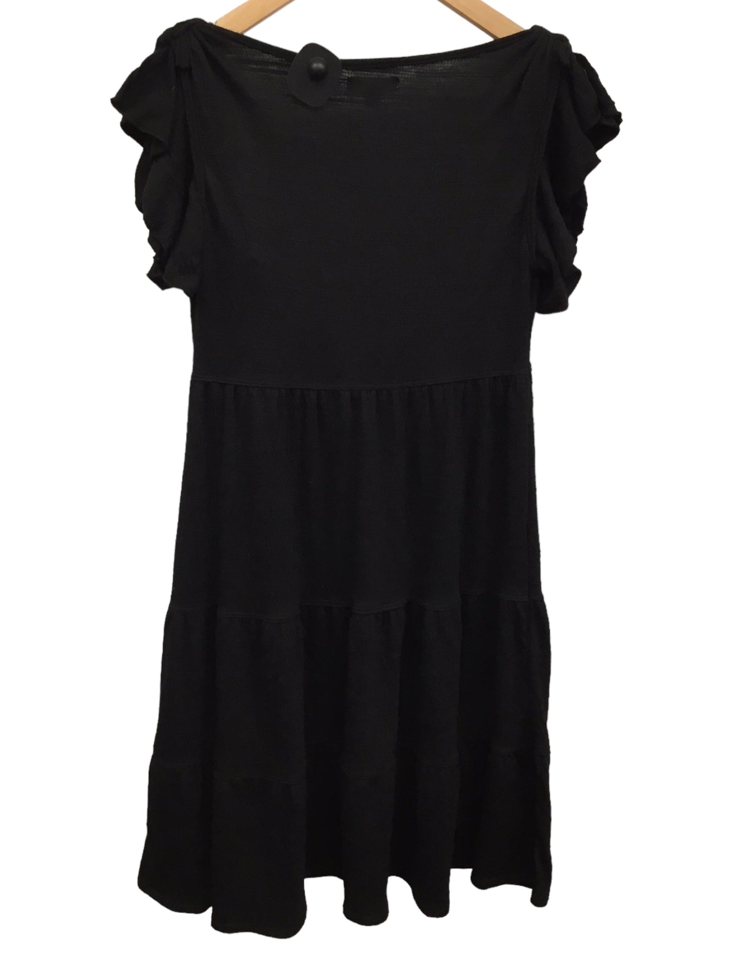 Black Dress Casual Midi Max Studio, Size Xs