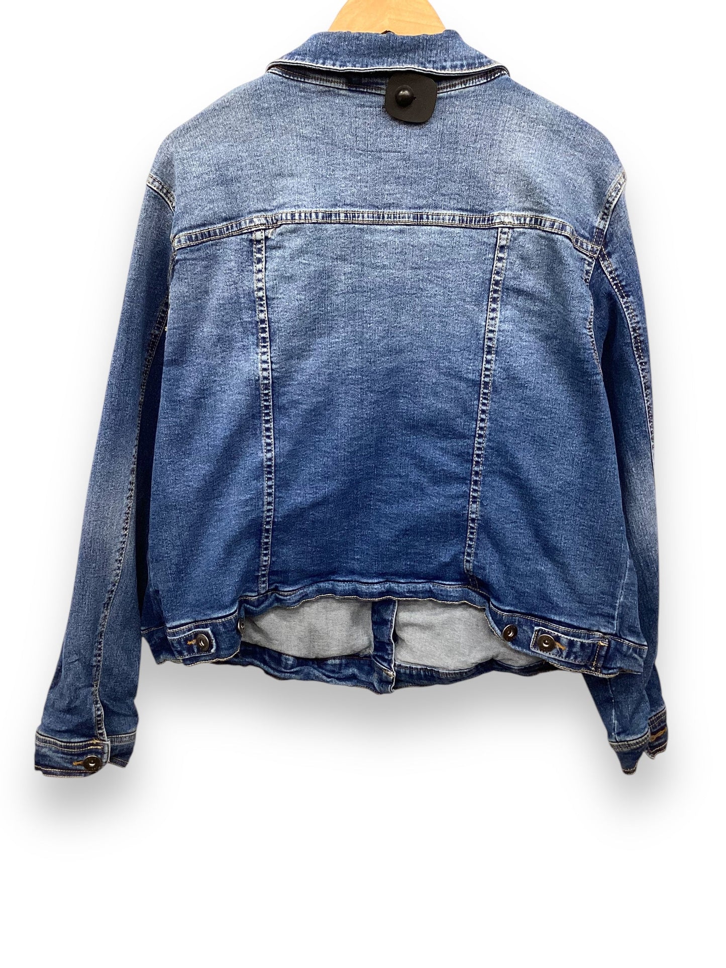 Jacket Denim By Torrid In Blue, Size: 4x