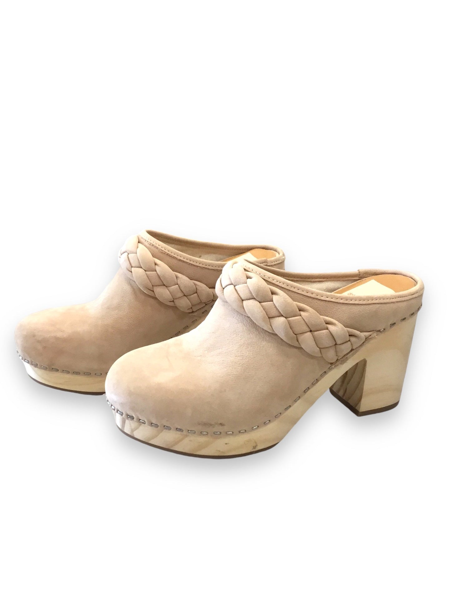 Shoes Heels Block By Dolce Vita In Tan, Size: 8