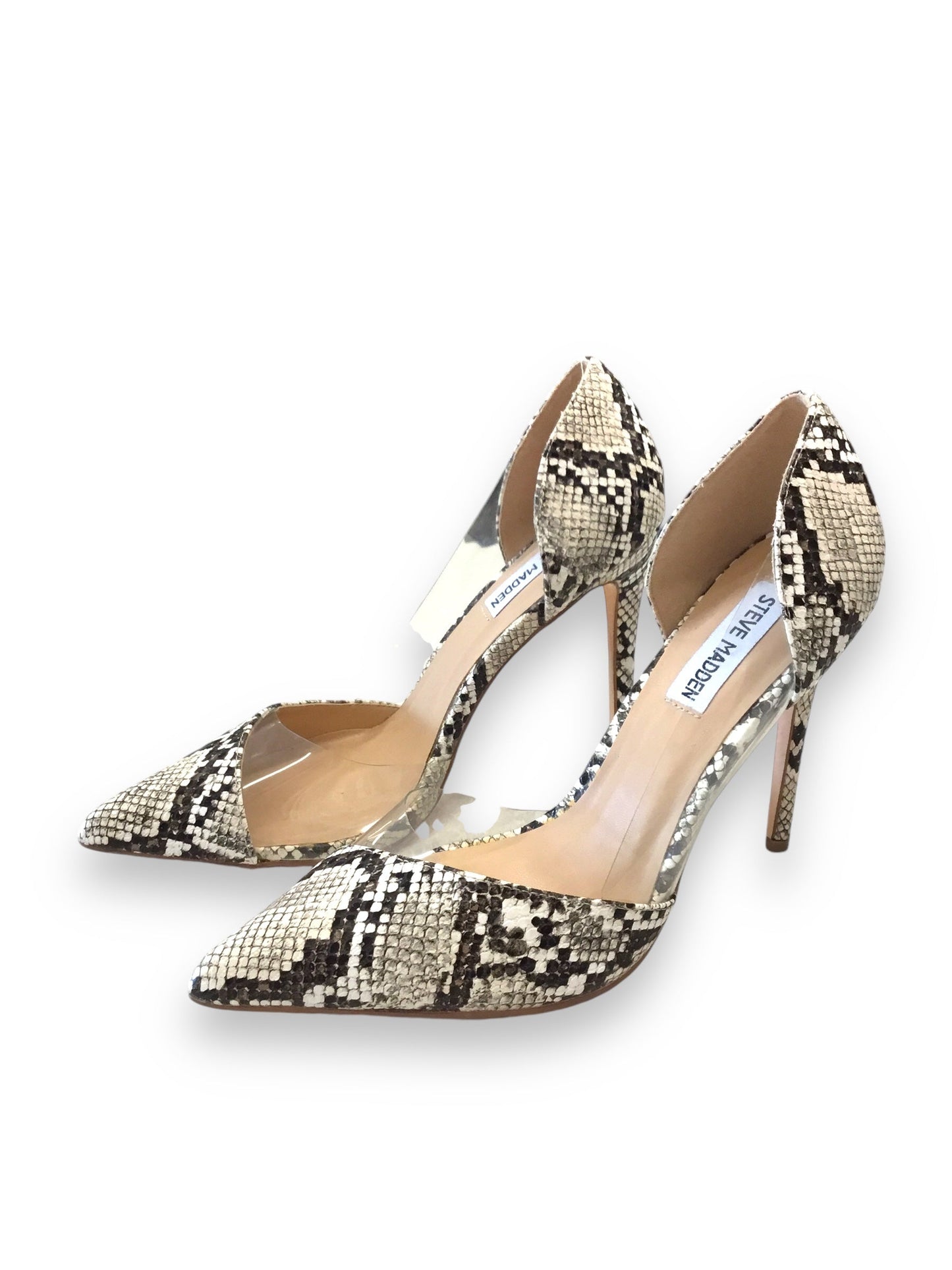 Shoes Heels Stiletto By Steve Madden In Animal Print, Size: 7.5