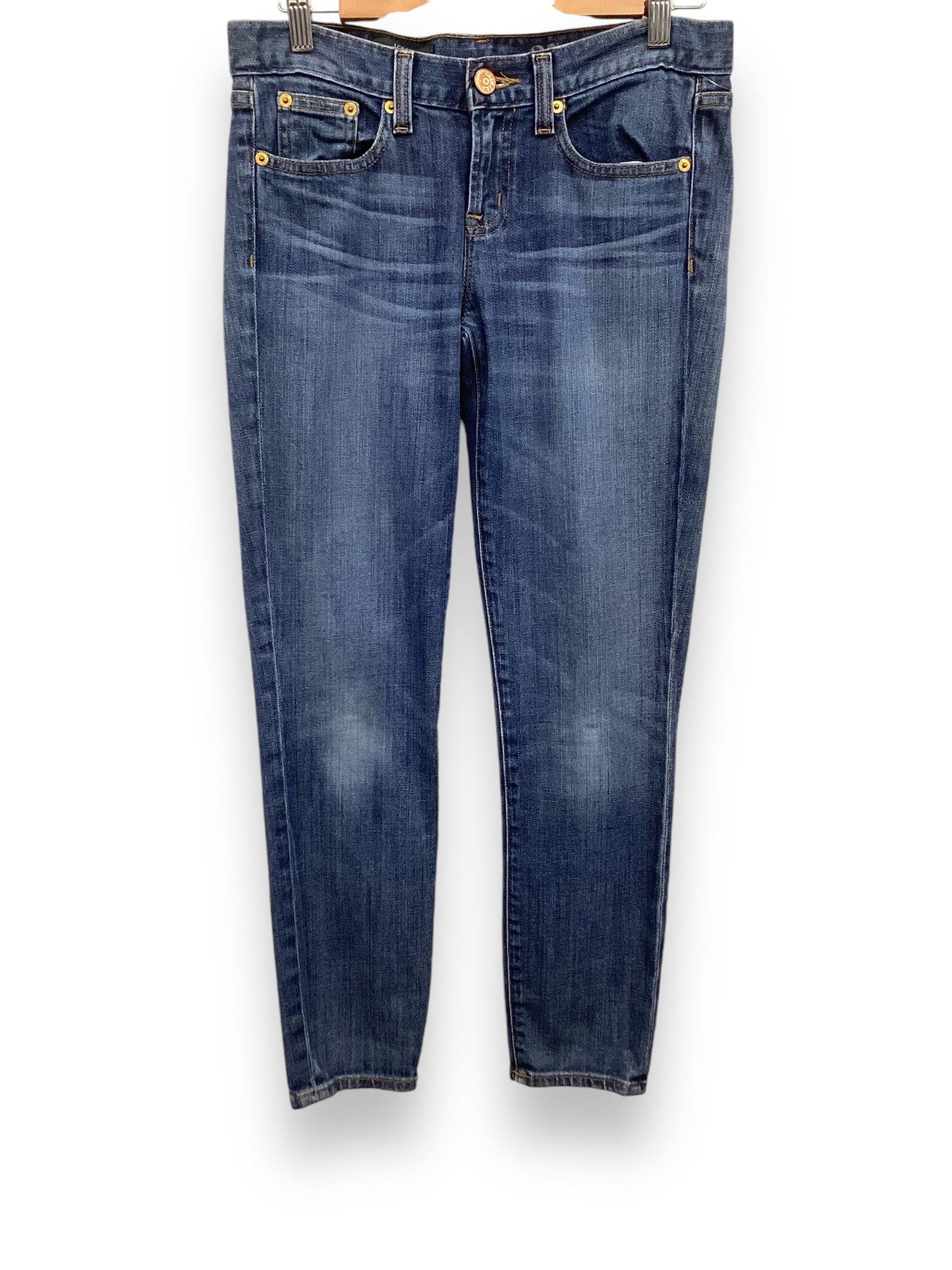 Jeans Straight By J Crew In Blue, Size: 4