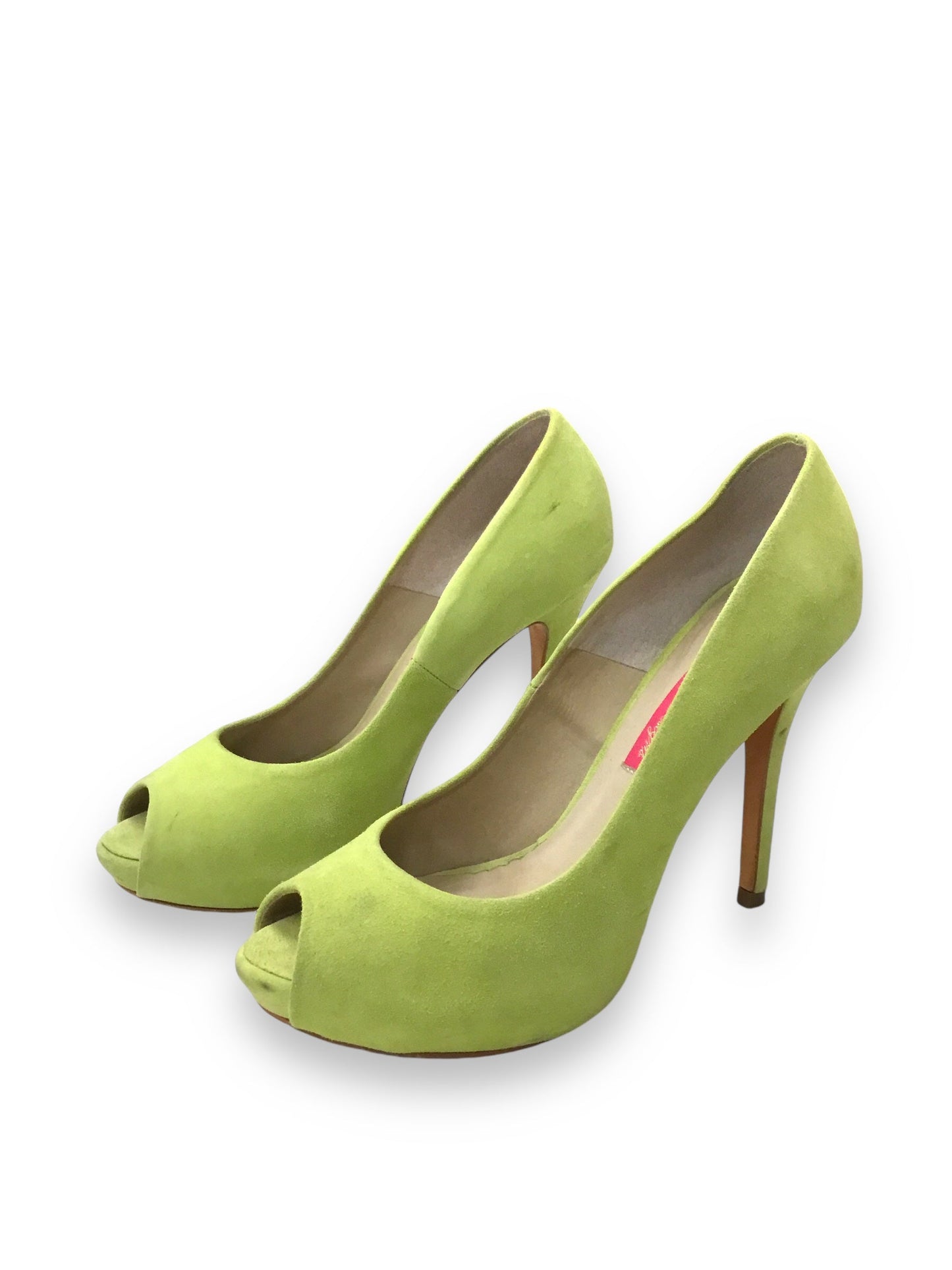 Shoes Heels Stiletto By Clothes Mentor In Neon, Size: 7