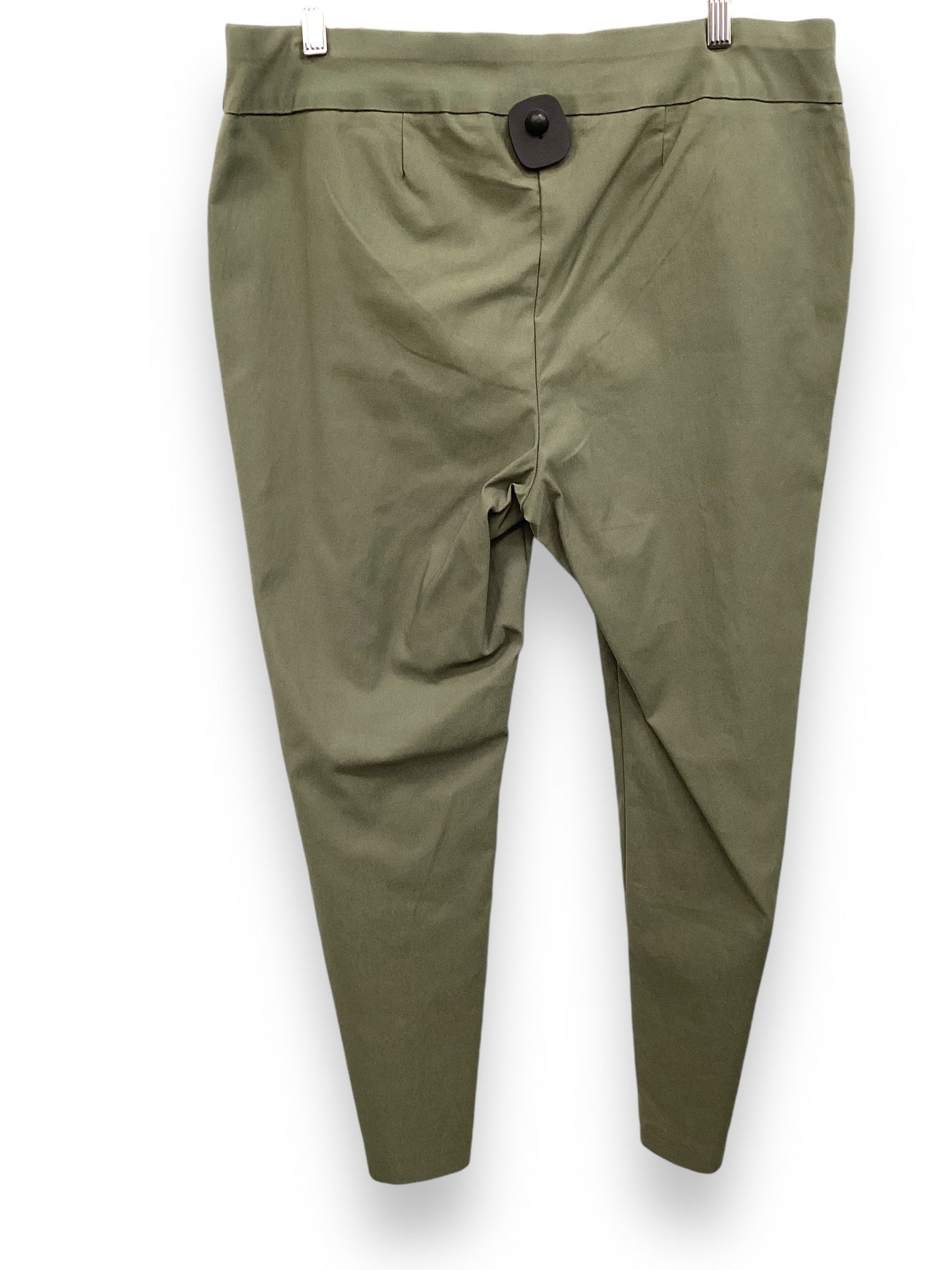 Pants Cargo & Utility By Chicos In Olive, Size: Petite   Xl