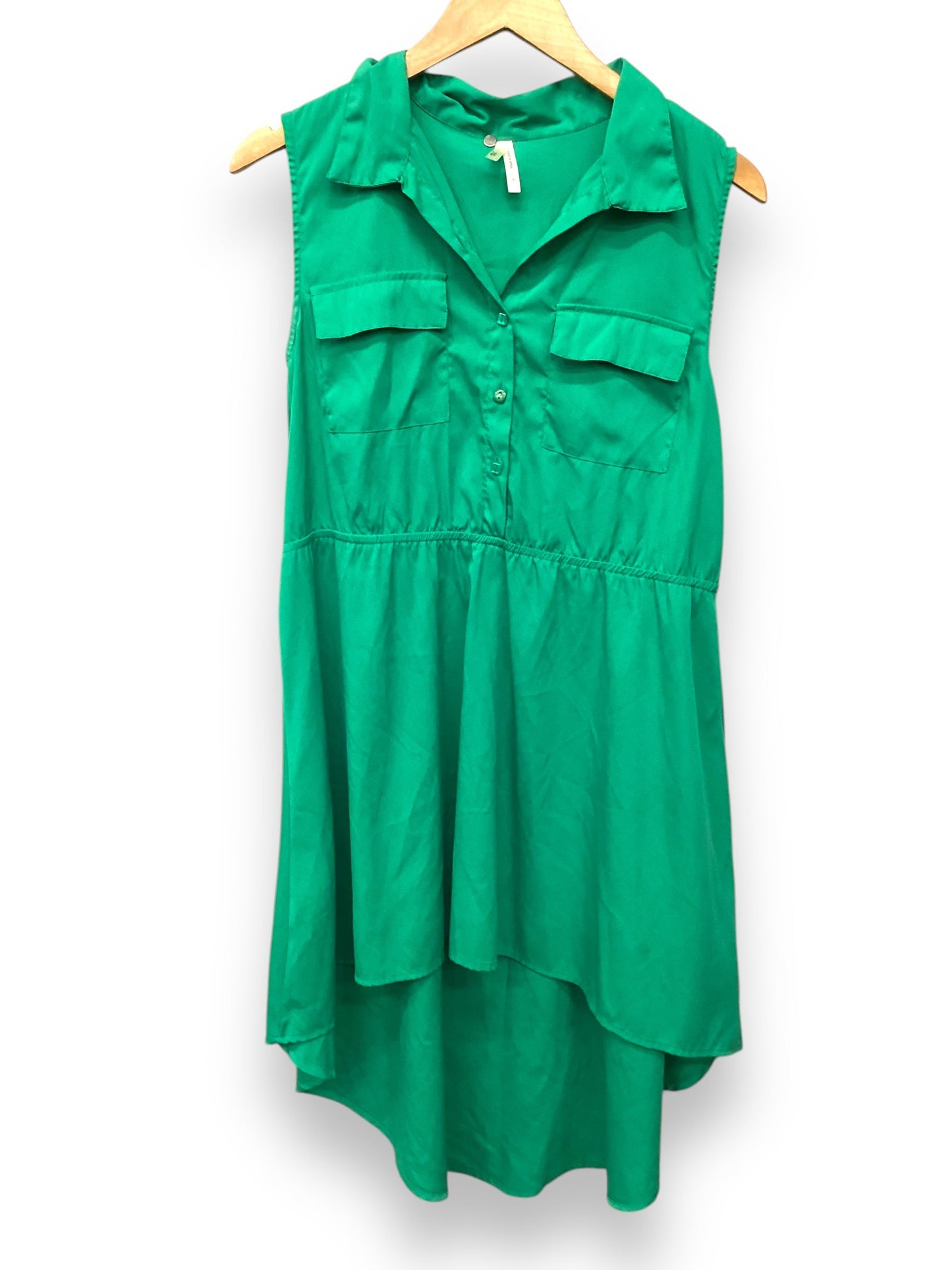 Dress Casual Midi By Truth In Green, Size: S