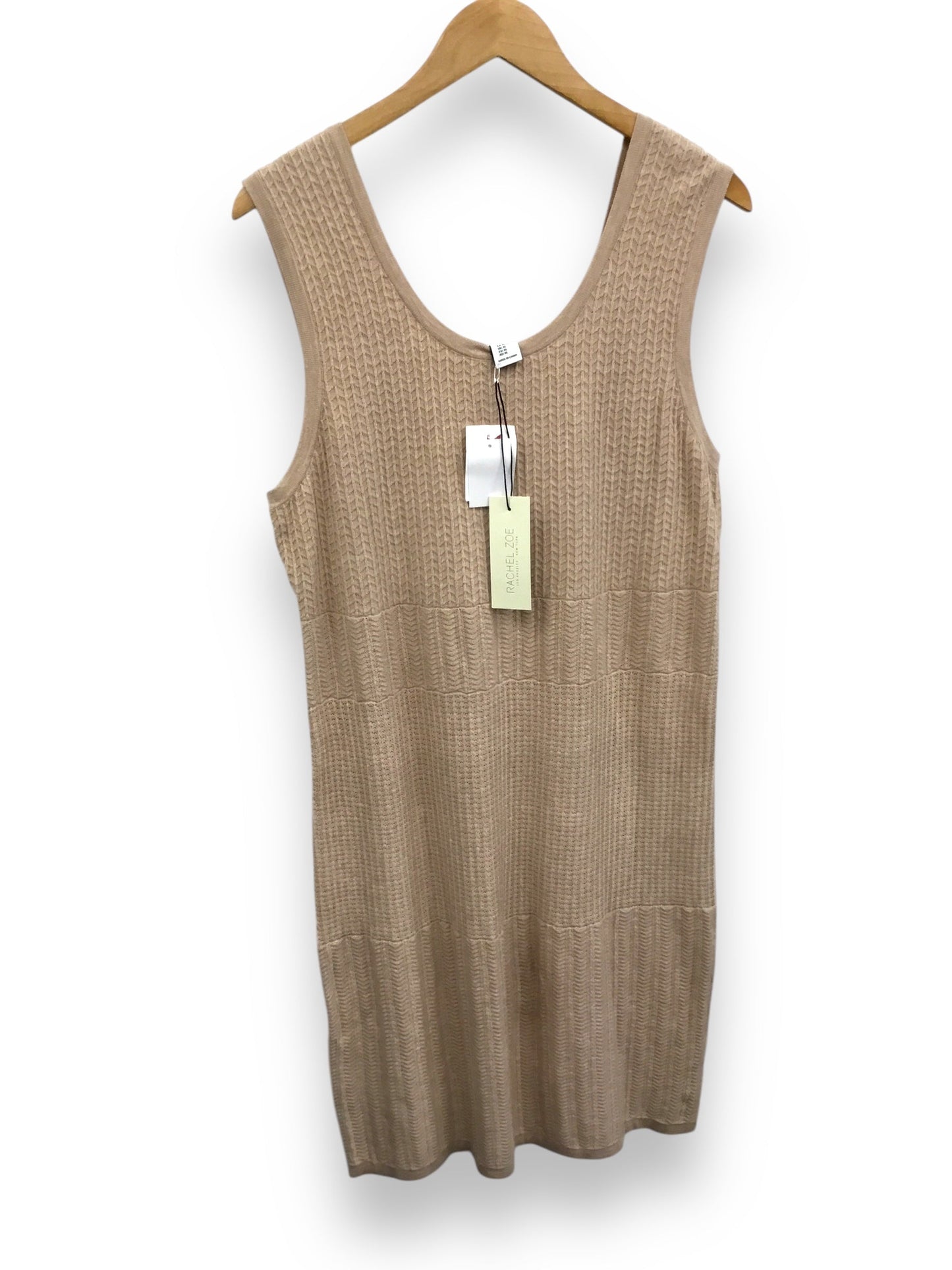 Dress Casual Midi By Rachel Zoe In Tan, Size: Xl