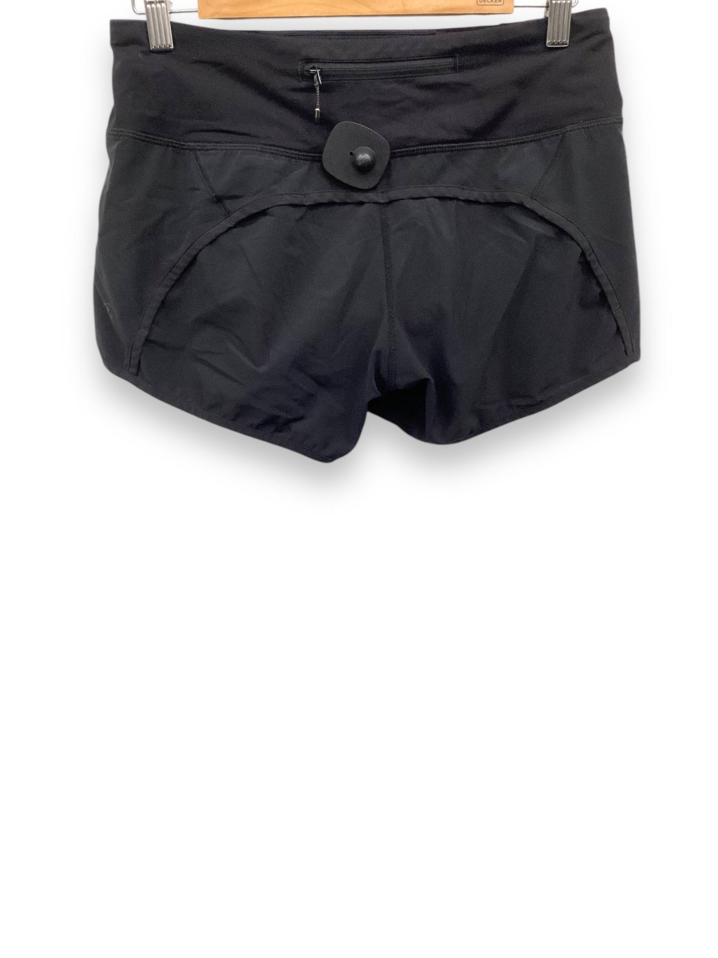 Athletic Shorts By Lululemon In Black, Size: 4