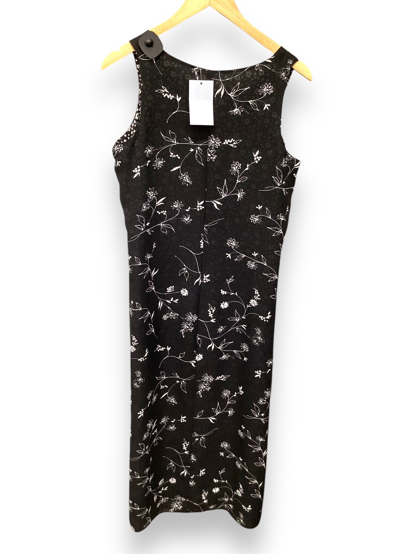 Dress Casual Maxi By Clothes Mentor In Black & White, Size: L