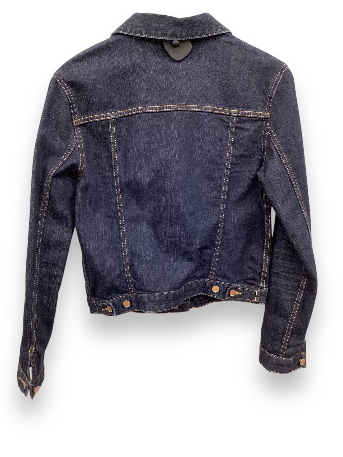 Jacket Denim By Gap In Blue Denim, Size: S