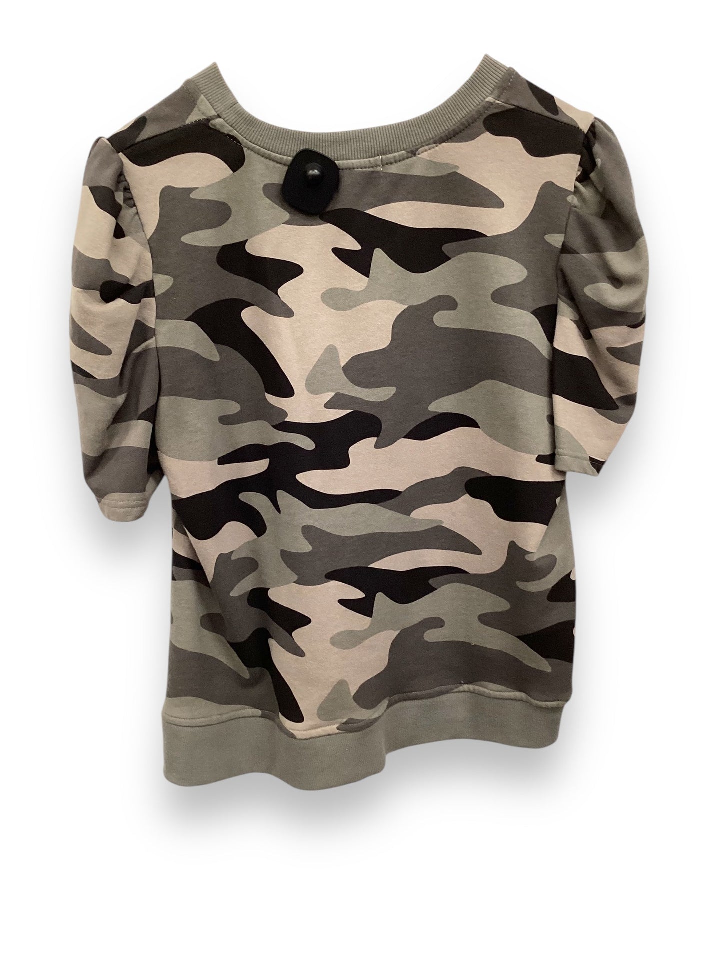 Top Short Sleeve By Cynthia Rowley In Camoflauge, Size: Xl