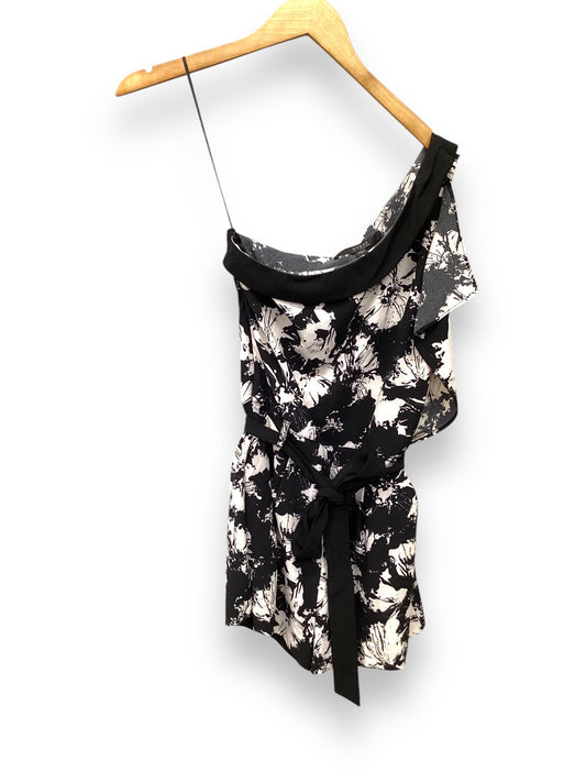 Romper By Guess In Black & White, Size: Xs