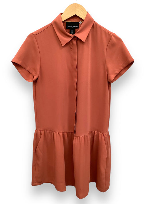 Dress Casual Midi By Cynthia Rowley In Orange, Size: Xs