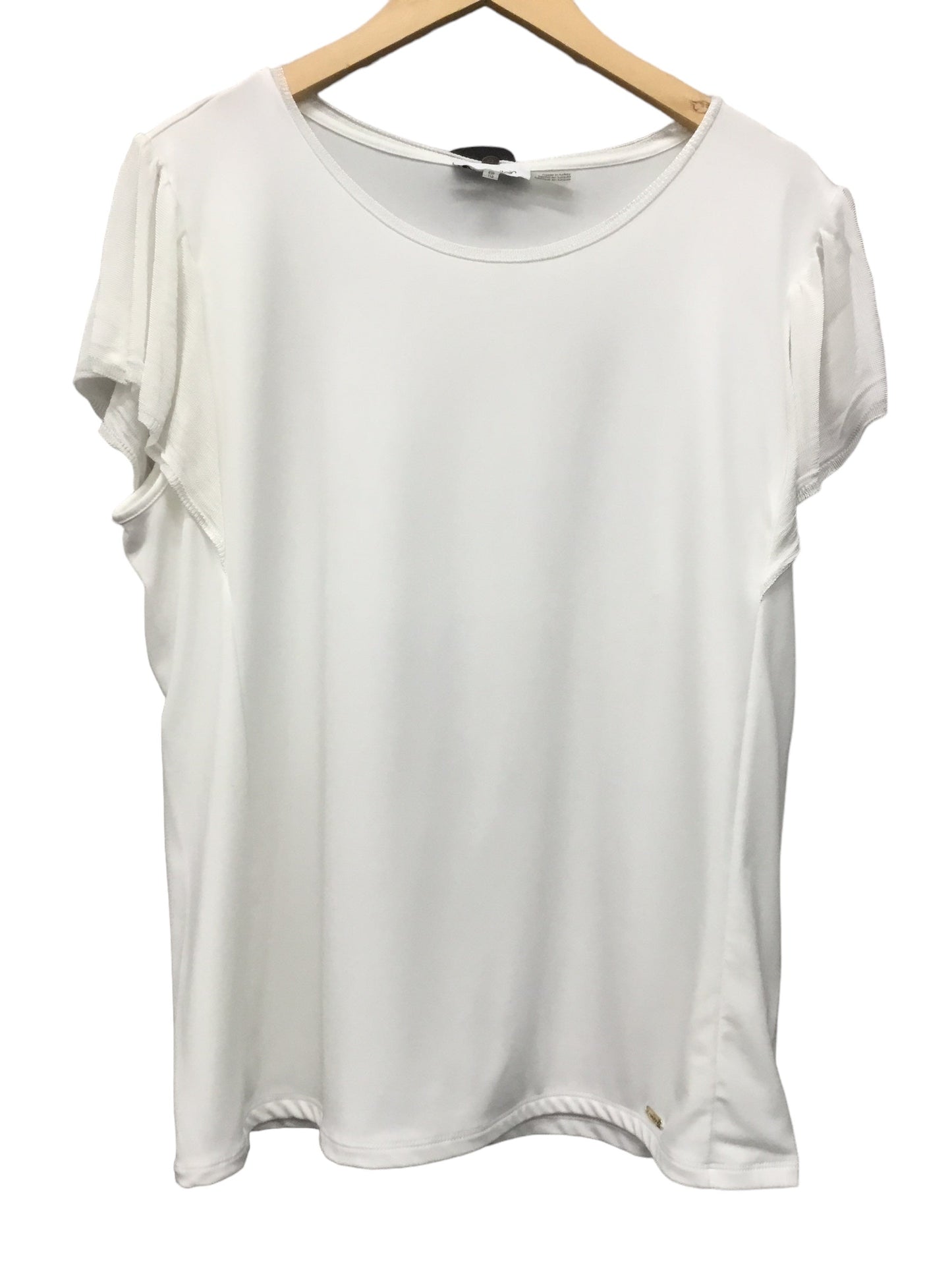 Top Short Sleeve By Calvin Klein  Size: Xl