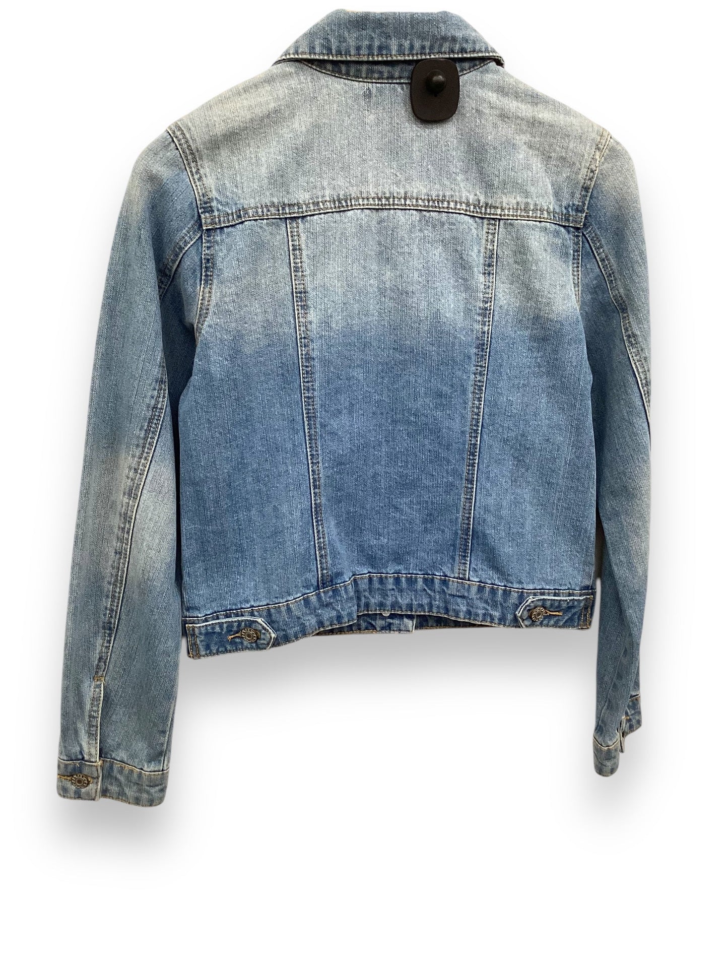 Jacket Denim By Falls Creek In Blue Denim, Size: S