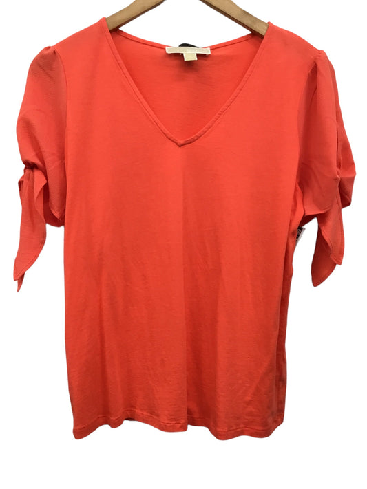 Top Short Sleeve Designer By Michael Kors  Size: M