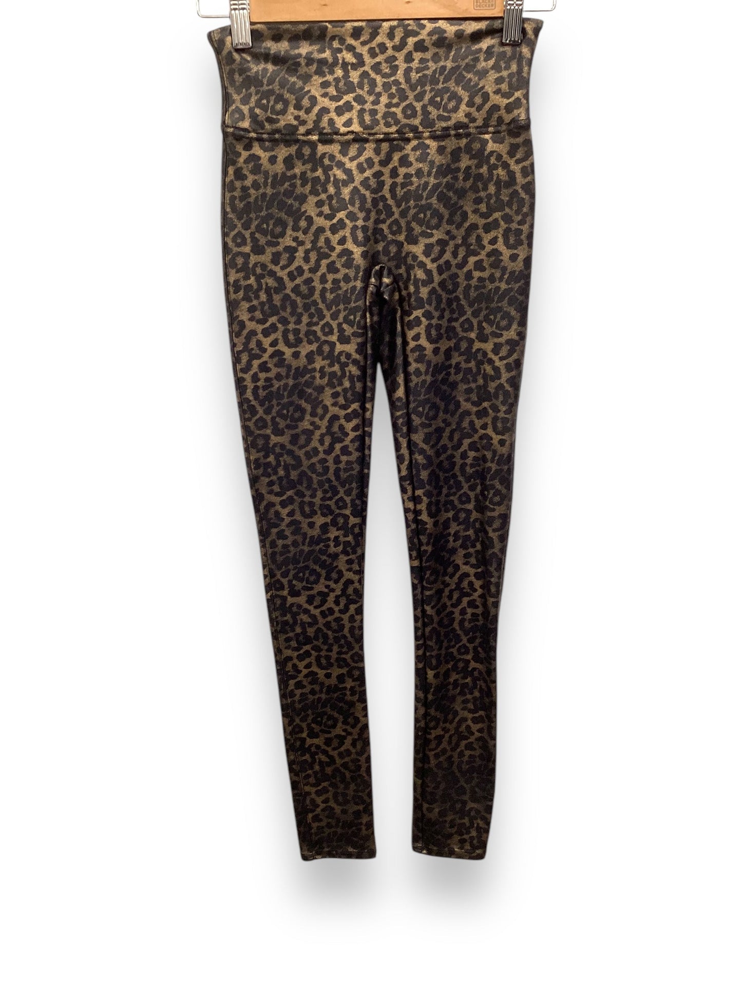 Athletic Leggings By Spanx In Animal Print, Size: S