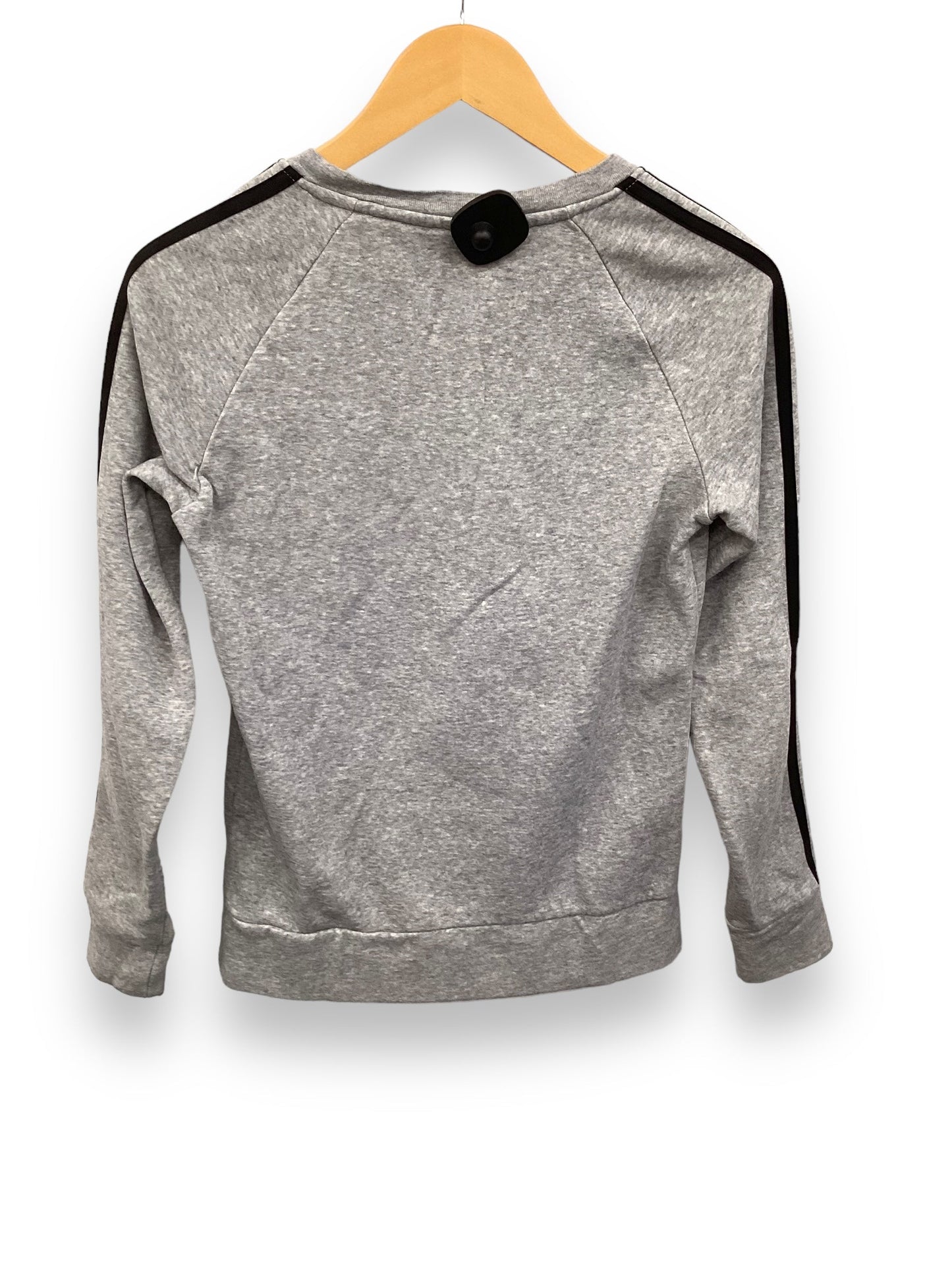 Grey Athletic Sweatshirt Crewneck Adidas, Size Xs