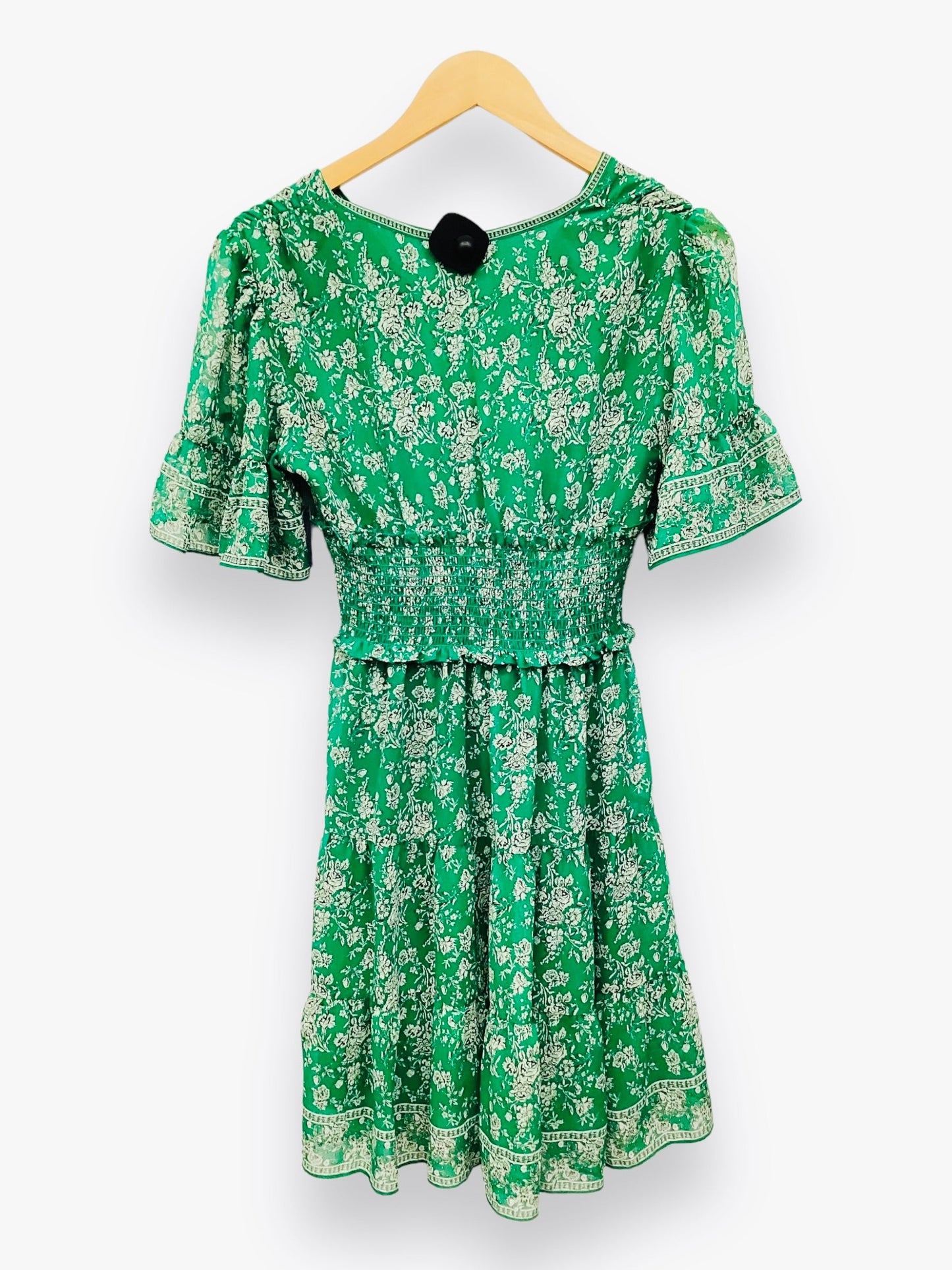 NWT Green Dress Casual Midi Max Studio, Size Xs