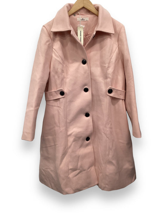 Pink Coat Peacoat Agnes Orinda, Size 1x