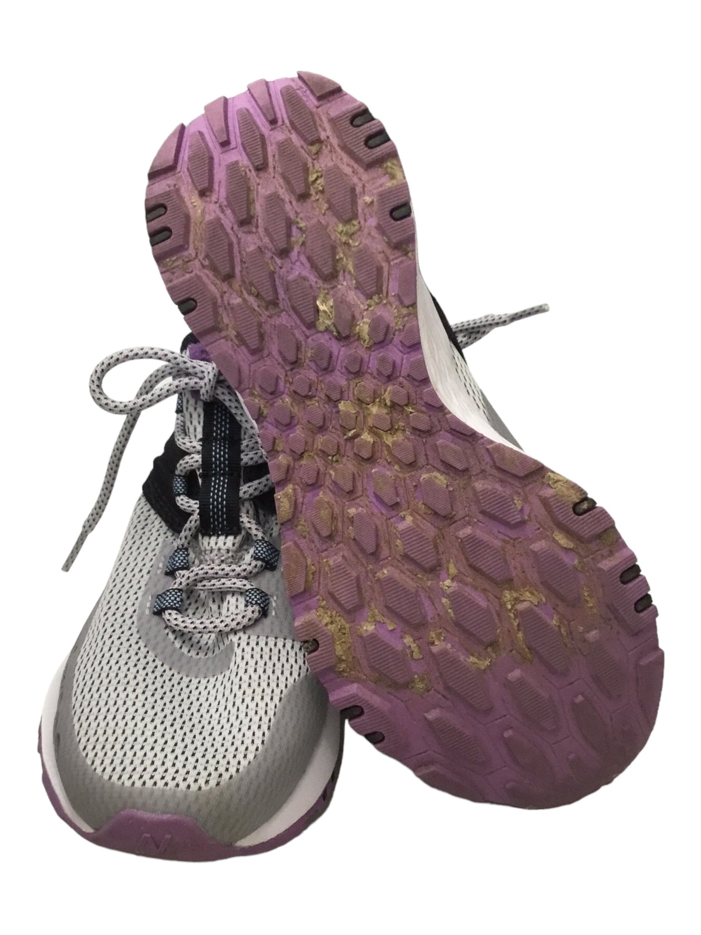 Grey & Purple Shoes Athletic New Balance, Size 8