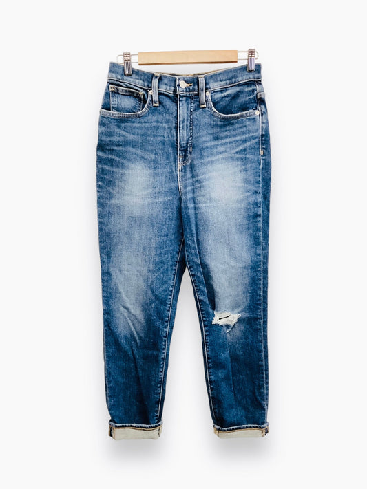 NWT Blue Denim Jeans Boyfriend Madewell, Size 2