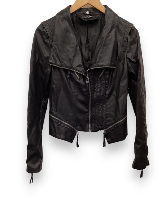 Black Jacket Moto Lulus, Size M